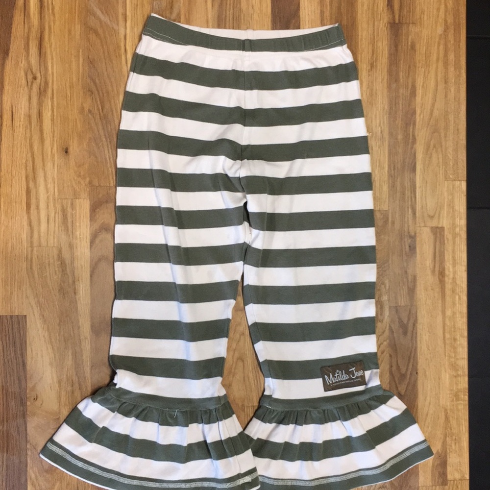 Matilda Jane Seredipity Ruffle Pants Size 6 NWOT
